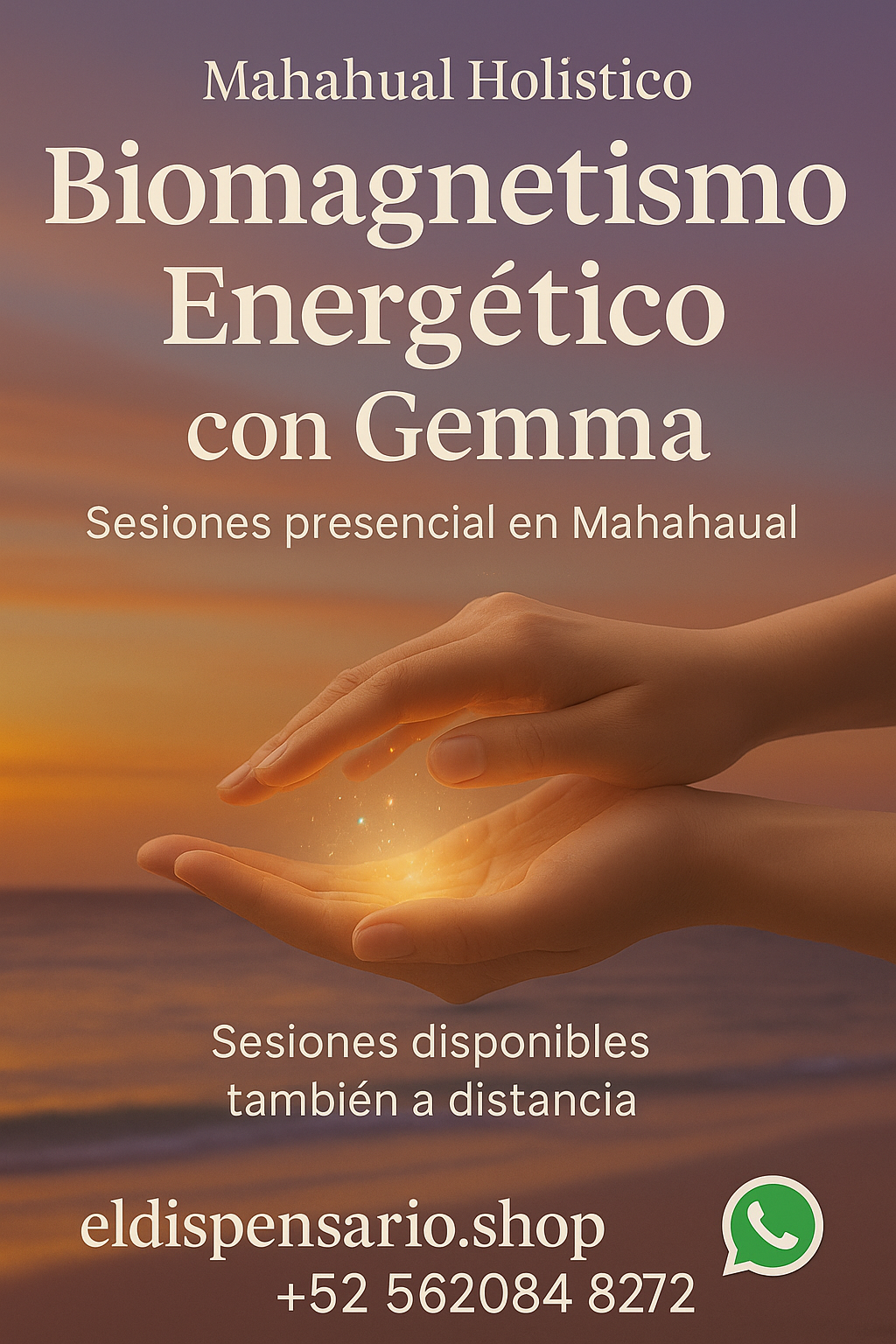 Biomagnetismo Energético con Gemma – Sesión Presencial en Mahahual