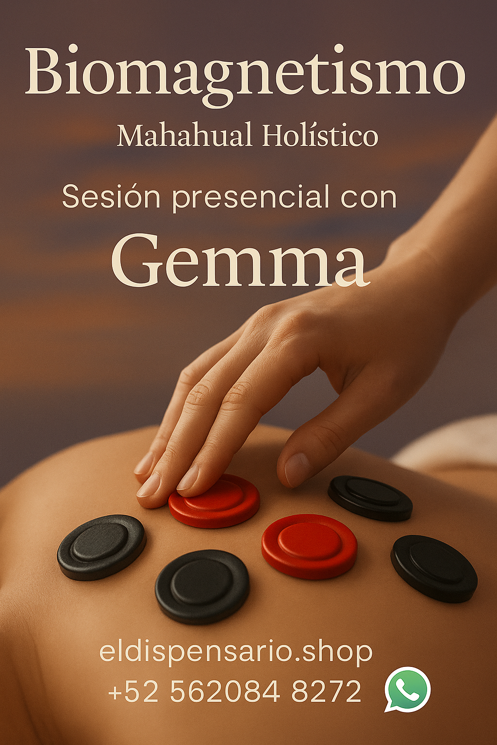 Biomagnetismo Energético con Gemma – Sesión Presencial en Mahahual