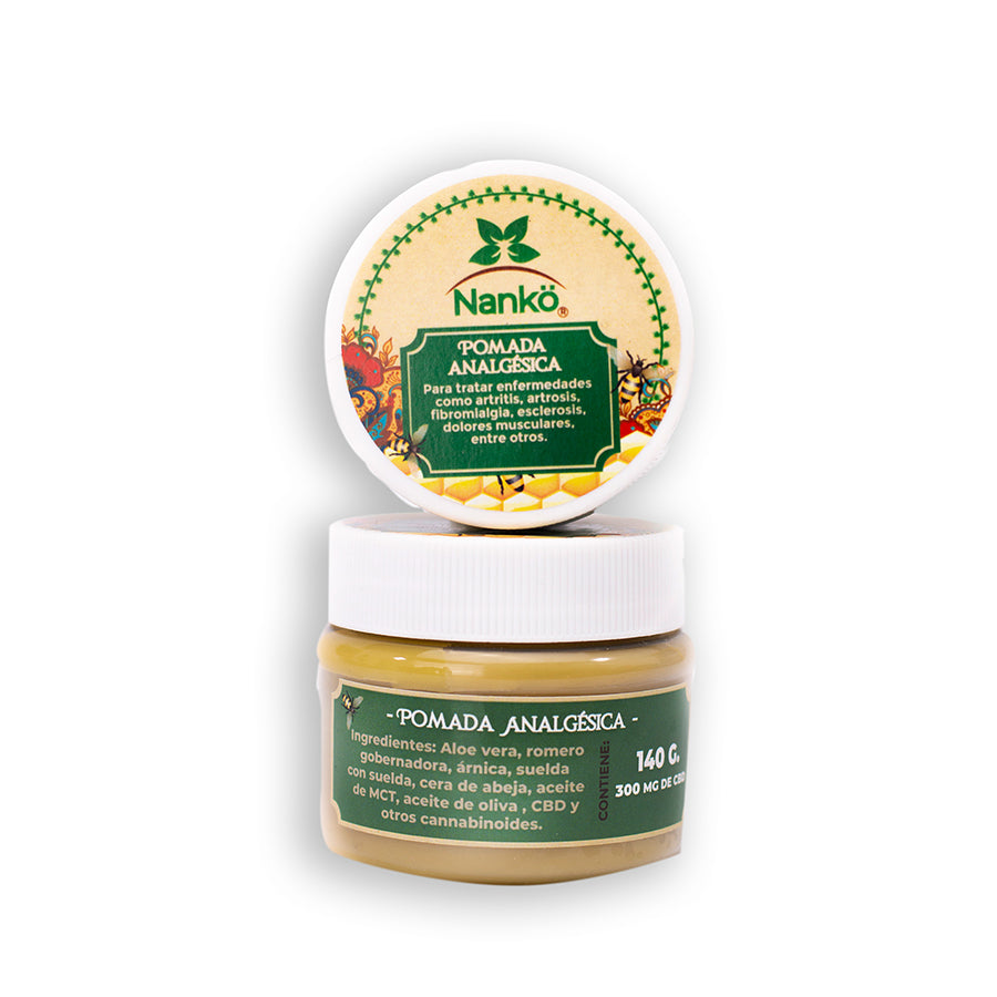 POMADA CORPORAL ANALGESICA CON CBD 140g NANKÖ