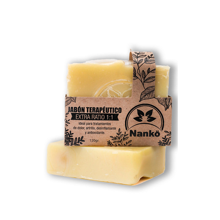 JABON NATURAL ANALGESICO EXTRA RATIO CON CBD 120g NANKÖ