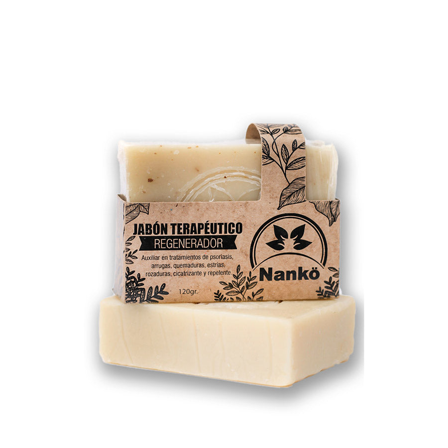 JABON NATURAL REGENERADOR REPELENTE CON CBD 120g NANKÖ