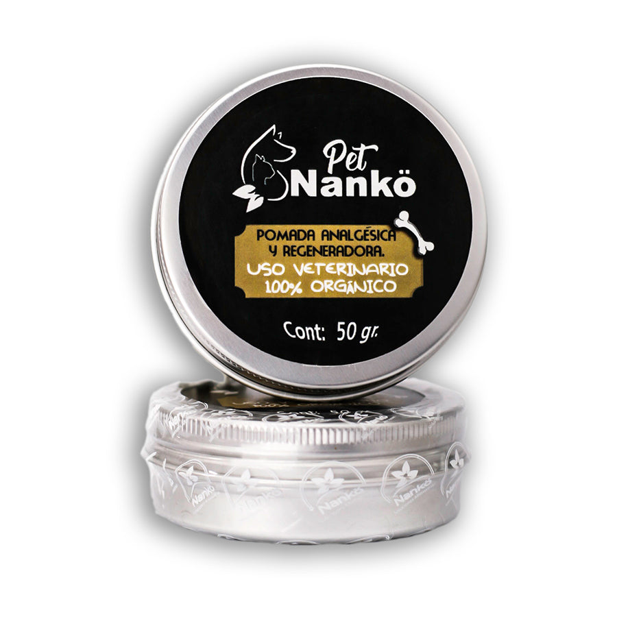Pomada natural NanköPet para mascotas | Alivio para irritaciones, heridas y dolor en piel de perros y gatos