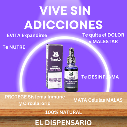 ACEITE SUBLINGUAL SLIM PRO-UV  THC-V NANKÖ
