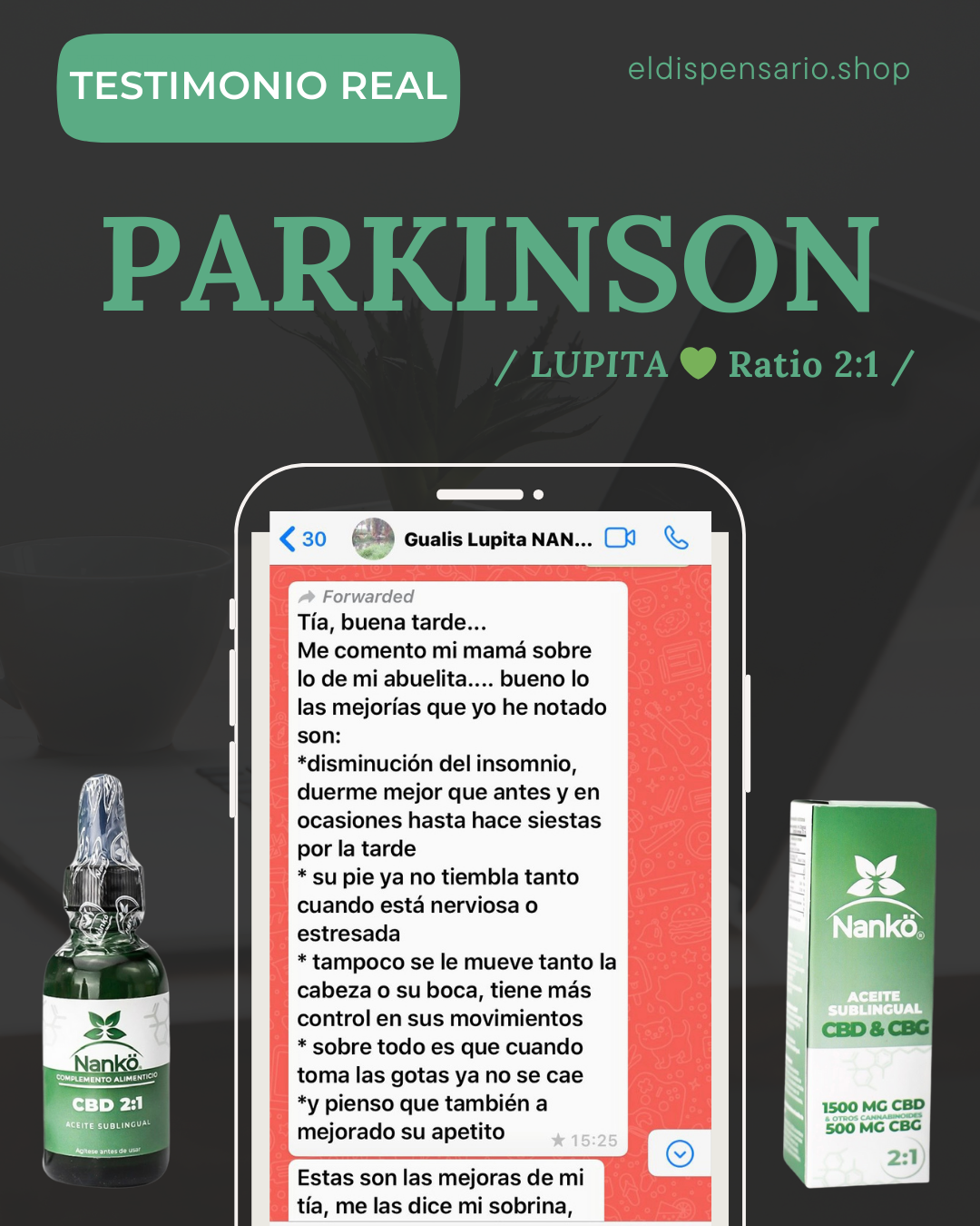 ACEITE SUBLINGUAL CBD 2:1 & CBG NANKÖ