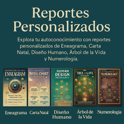 🔢 Reporte Personalizado de Numerología 💫 | Descubre los Códigos de tu Vida 🌟