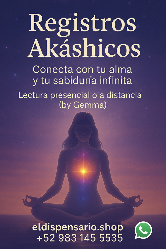 Registros Akáshicos: Conecta con tu alma y tu sabiduría infinita (by Gemma, lectura presencial o a distancia)