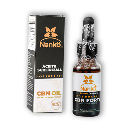CBN Forte – Aceite Sublingual para Insomnio, Sueño Profundo y Relajación Natural | NANKÖ