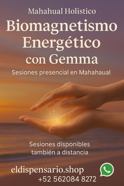 Biomagnetismo Energético con Gemma – Sesión Presencial en Mahahual