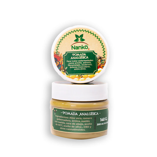 POMADA CORPORAL ANALGESICA CON CBD 140g NANKÖ