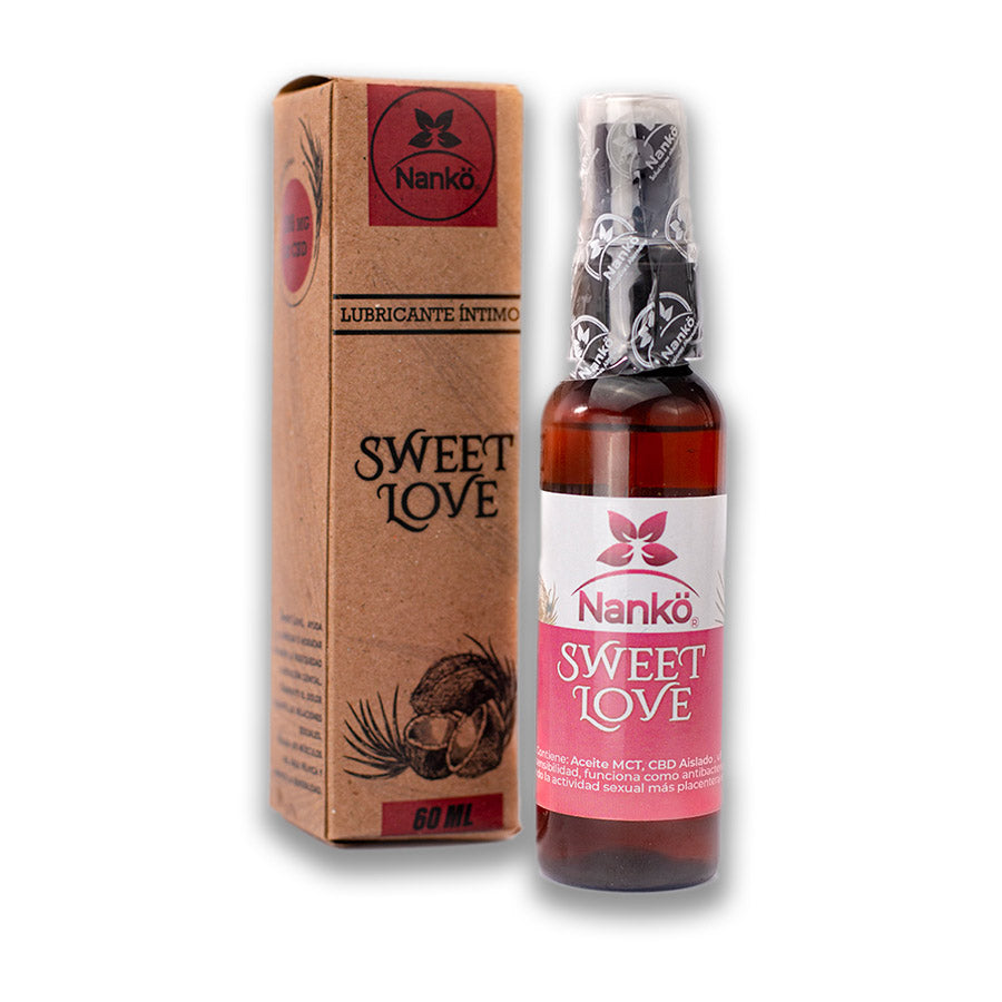 LUBRICANTE INTIMO NATURAL - SWEET LOVE CBD 60ml NANKÖ