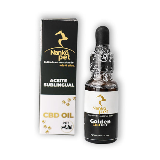 Aceite sublingual NanköPet para perros y gatos adultos | Apoyo para movilidad, ansiedad y sistema inmune