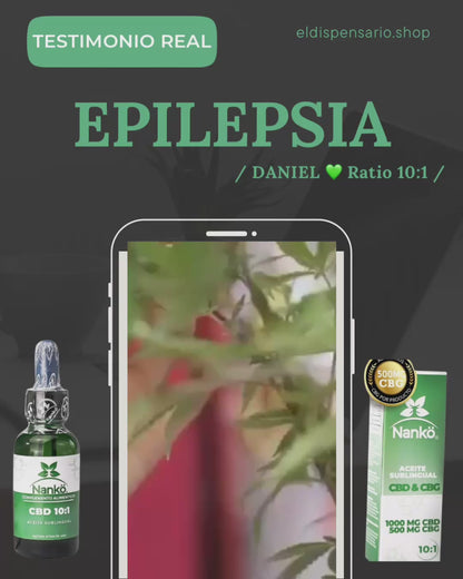 Aceite Sublingual Nankö CBD 10:1 CBG | Bienestar Natural y Equilibrio Diario
