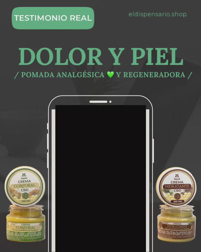 POMADA HIDRATANTE REGENERADORA CON CBD 140g NANKÖ