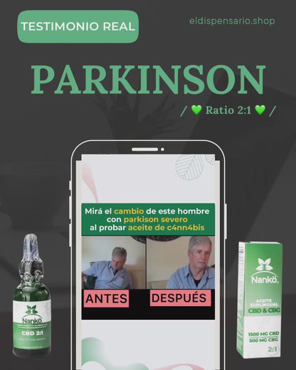 ACEITE SUBLINGUAL CBD 2:1 & CBG NANKÖ